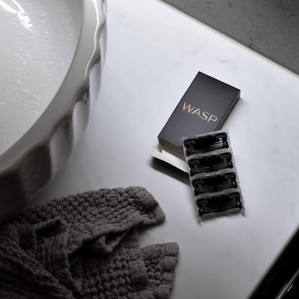 WASP rakblad 4 pack - Waspshaving